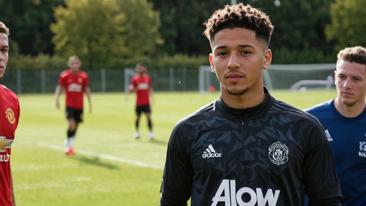 Jadon Sancho Resumes Training with Manchester United After Crucial Talks with Erik ten Hag