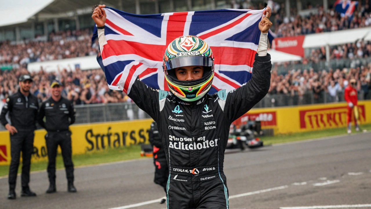 Lewis Hamilton Makes History with Ninth Win at Silverstone Grand Prix