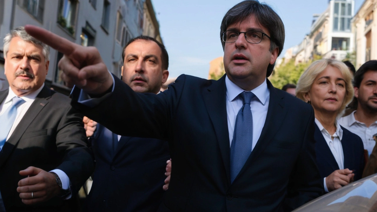 Former Catalan Leader Carles Puigdemont Flees Again to Belgium Amid Ongoing Political Unrest