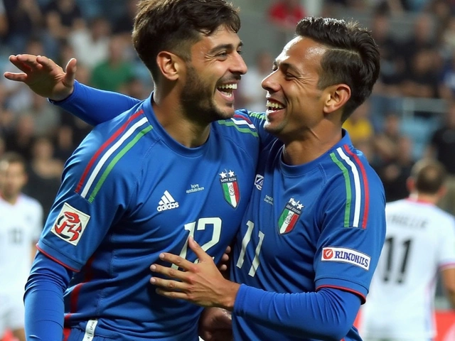 Italy Triumphs Over Israel 4-1 with Di Lorenzo's Double, Moves Closer to Nations League Finals